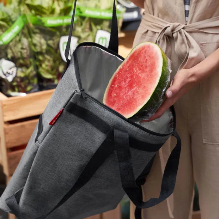 Boodschappentassen>Reisenthel Shopping Thermo Cooler Backpack twist silver