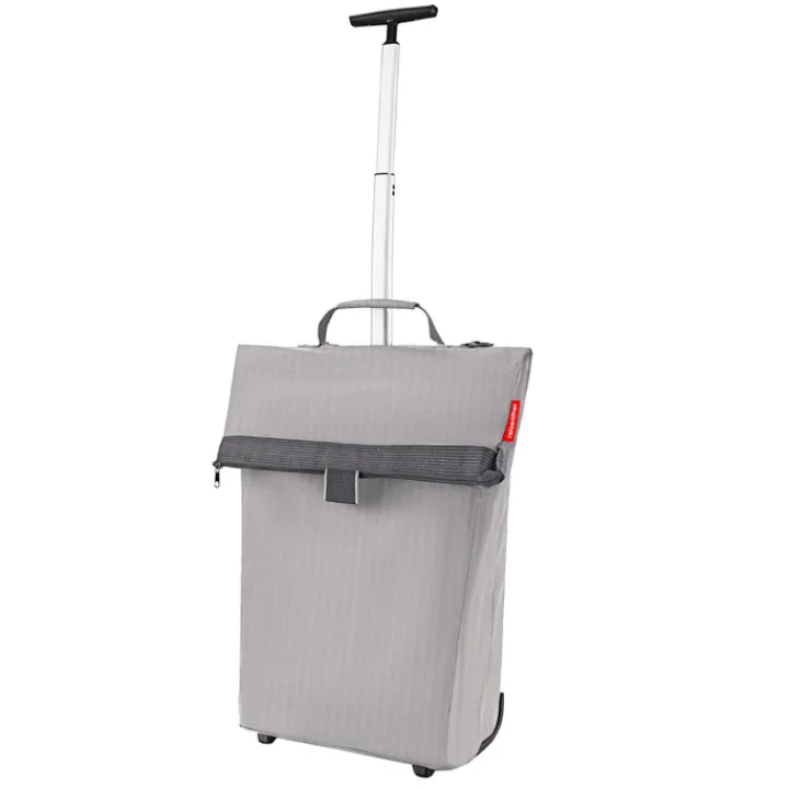 Boodschappen Trolleys|Reistrolleys>Reisenthel Shopping Trolley M herringbone grey
