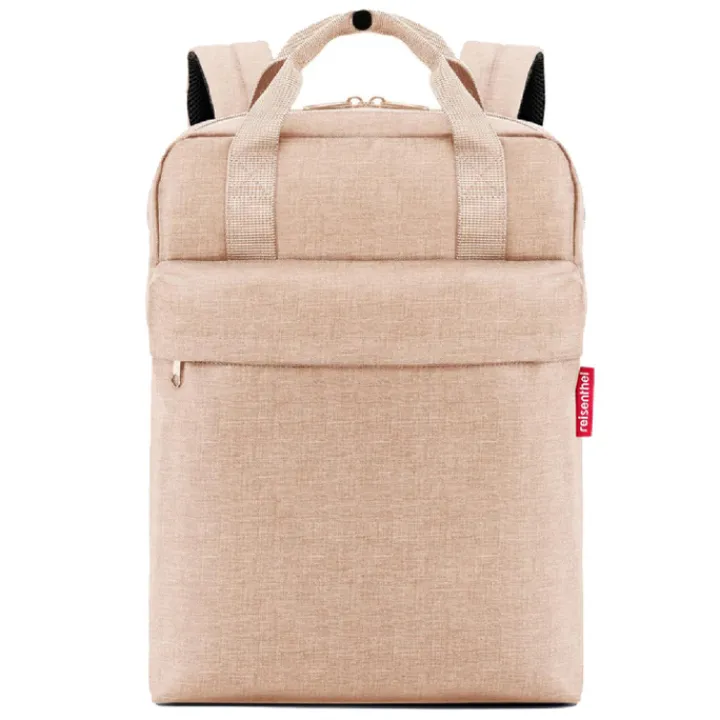 Kleine Rugzakken|15.6 Inch Laptoptassen>Reisenthel Travelling Allday Backpack M twist coffee