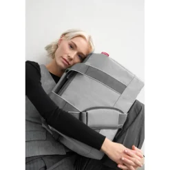 Kleine Reistassen|Handbagage Reistassen>Reisenthel Travelling Allrounder M herringbone grey