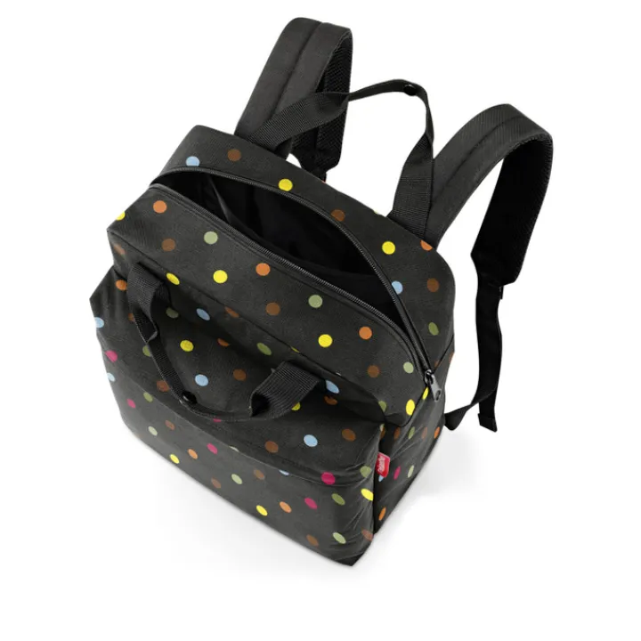 Kleine Rugzakken|15.6 Inch Laptoptassen>Reisenthel Travelling Allday Backpack M dots