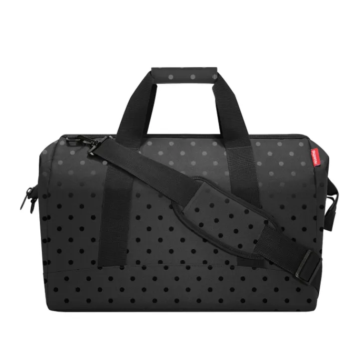 Heren Reistassen|Dames Reistassen>Reisenthel Travelling Allrounder L glossy dots black