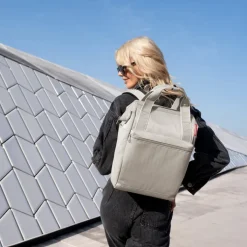 Kleine Rugzakken|Heren Rugzakken>Reisenthel Travelling Allrounder R herringbone sand