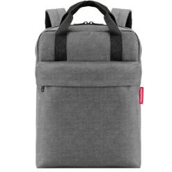 Kleine Rugzakken|15.6 Inch Laptoptassen>Reisenthel Travelling Allday Backpack M twist silver