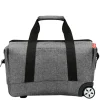 Kleine Reistassen|Handbagage Reistassen>Reisenthel Travelling Allrounder Trolley twist silver