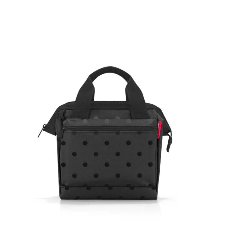 Schoudertassen|Herentassen>Reisenthel Travelling Allrounder Cross glossy dots black