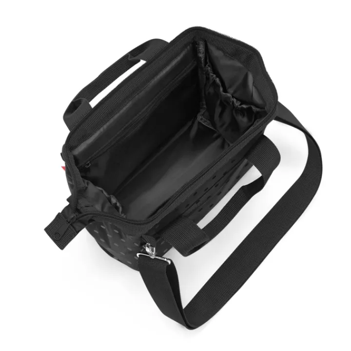 Schoudertassen|Herentassen>Reisenthel Travelling Allrounder Cross glossy dots black