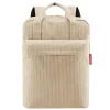 Kleine Rugzakken|Heren Rugzakken>Reisenthel Travelling Allday Backpack M cord sand