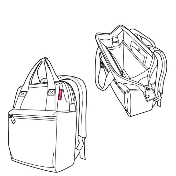 Kleine Rugzakken|Heren Rugzakken>Reisenthel Travelling Allrounder R black