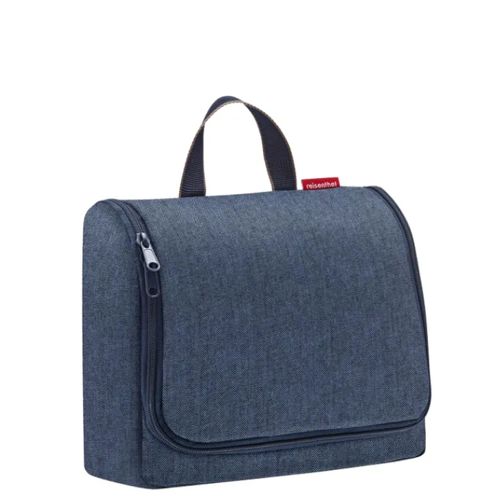 Toilettassen>Reisenthel Travelling Toiletbag XL herringbone dark blue