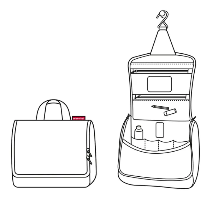 Toilettassen>Reisenthel Travelling Toiletbag twist silver