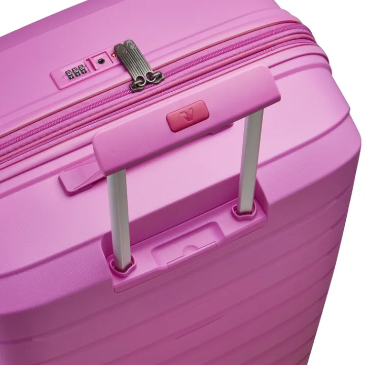 Reiskoffers|Lichtgewicht Koffers>Roncato B-Flying Expandable Trolley 78 spot pink