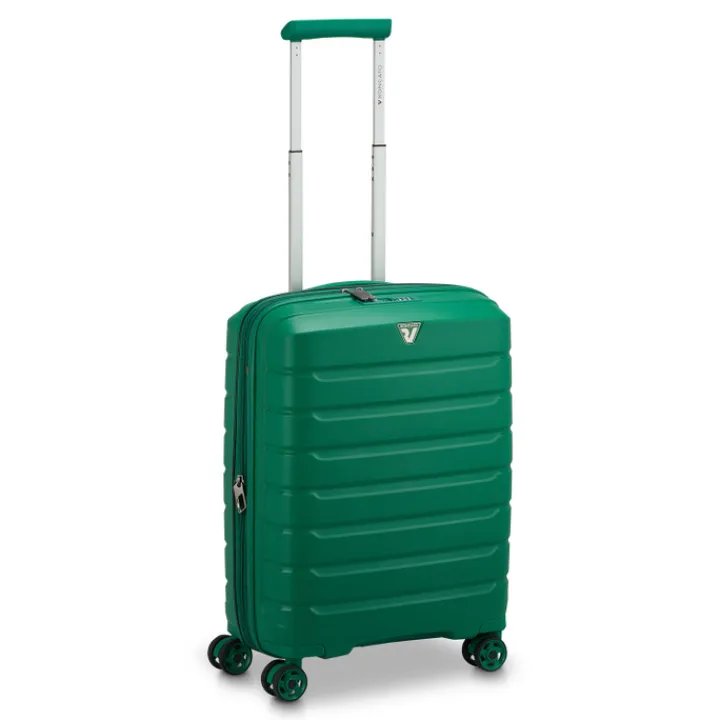 Transavia Trolleys|Easyjet Trolleys>Roncato B-Flying Expandable Trolley 55 brilliant green