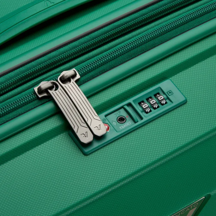 Transavia Trolleys|Easyjet Trolleys>Roncato B-Flying Expandable Trolley 55 brilliant green