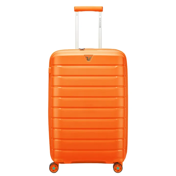 Reiskoffers|Harde Koffers>Roncato B-Flying Expandable Trolley 68 spot apricot orange