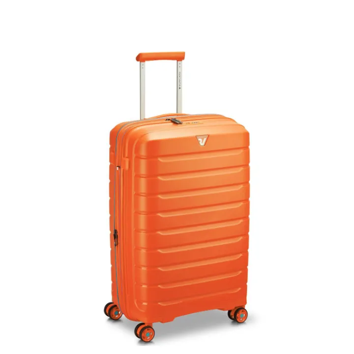 Reiskoffers|Harde Koffers>Roncato B-Flying Expandable Trolley 68 spot apricot orange