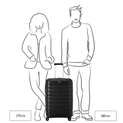 Reiskoffers|Harde Koffers>Roncato B-Flying Expandable Trolley 68 spot pink