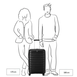 Reiskoffers|Harde Koffers>Roncato B-Flying Expandable Trolley 68 salvia