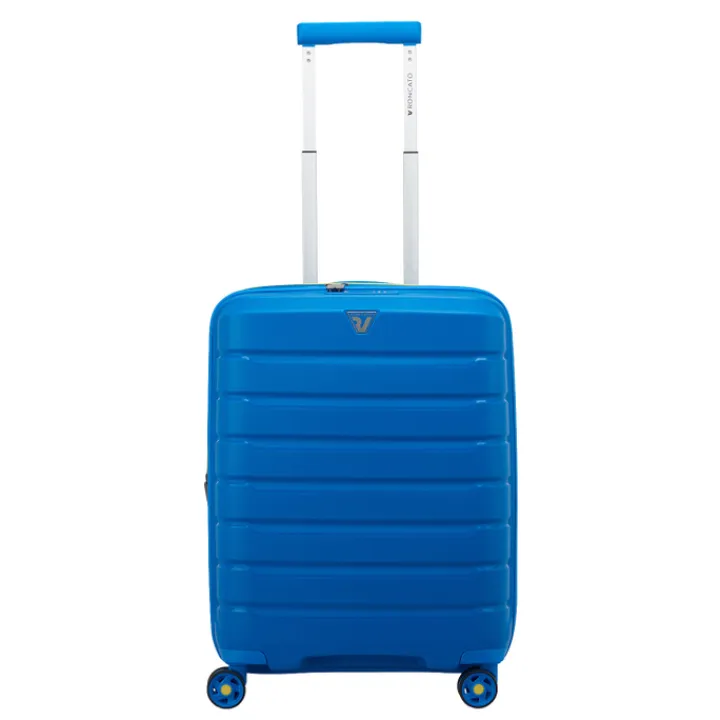 Transavia Trolleys|Easyjet Trolleys>Roncato B-Flying Expandable Trolley 55 cobalt blue