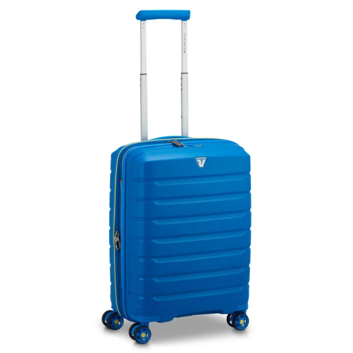 Transavia Trolleys|Easyjet Trolleys>Roncato B-Flying Expandable Trolley 55 cobalt blue