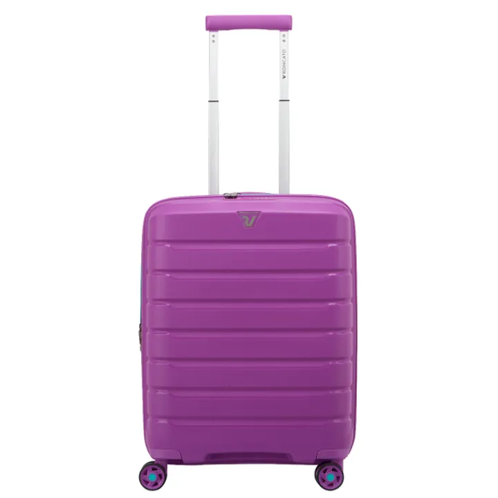 Transavia Trolleys|Easyjet Trolleys>Roncato B-Flying Expandable Trolley 55 flyingorchid