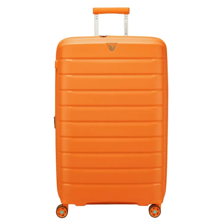 Reiskoffers|Lichtgewicht Koffers>Roncato B-Flying Expandable Trolley 78 spot apricot orange