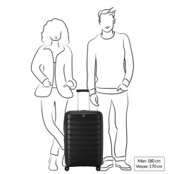 Reiskoffers|Harde Koffers>Roncato B-Flying Expandable Trolley 68 rosso