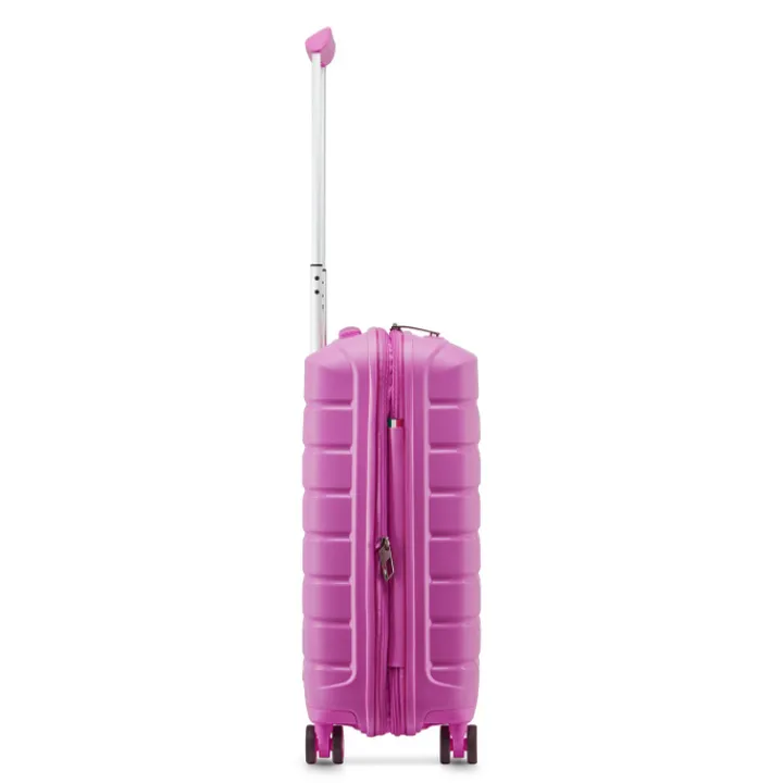 Transavia Trolleys|Easyjet Trolleys>Roncato B-Flying Expandable Trolley 55 spot pink