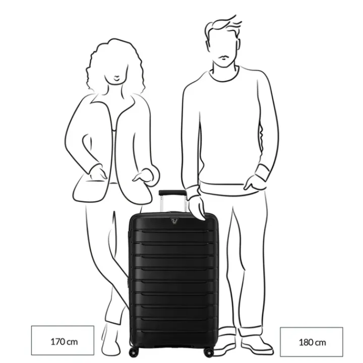 Reiskoffers|Lichtgewicht Koffers>Roncato B-Flying Expandable Trolley 78 salvia