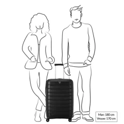 Reiskoffers|Harde Koffers>Roncato B-Flying Expandable Trolley 68 denim