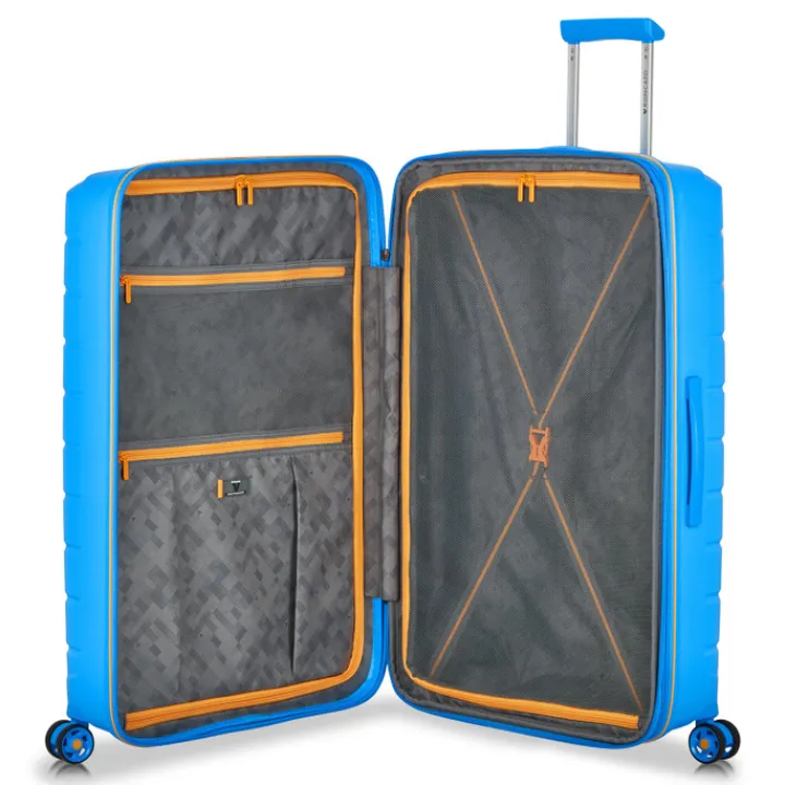 Reiskoffers|Lichtgewicht Koffers>Roncato B-Flying Expandable Trolley 78 spot sky blue