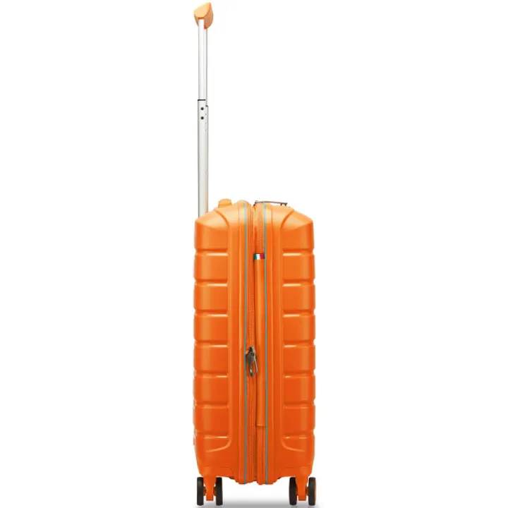 Transavia Trolleys|Easyjet Trolleys>Roncato B-Flying Expandable Trolley 55 spot apricot orange