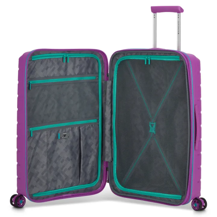 Reiskoffers|Harde Koffers>Roncato B-Flying Expandable Trolley 68 flyingorchid