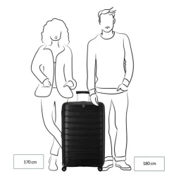 Reiskoffers|Lichtgewicht Koffers>Roncato B-Flying Expandable Trolley 78 brilliant orange