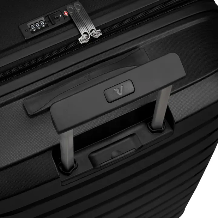 Reistrolleys|Reiskoffers>Roncato B-Flying Expandable Trolley 68 nero