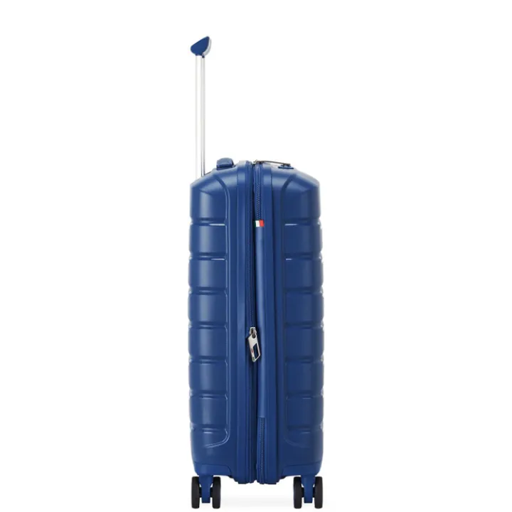 Transavia Trolleys|Easyjet Trolleys>Roncato B-Flying Expandable Trolley 55 blu notte