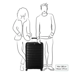 Reiskoffers|Lichtgewicht Koffers>Roncato B-Flying Expandable Trolley 78 nero