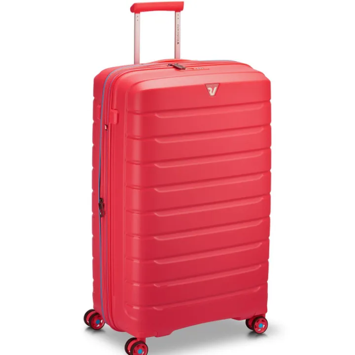 Reiskoffers|Lichtgewicht Koffers>Roncato B-Flying Expandable Trolley 78 spot radiant red