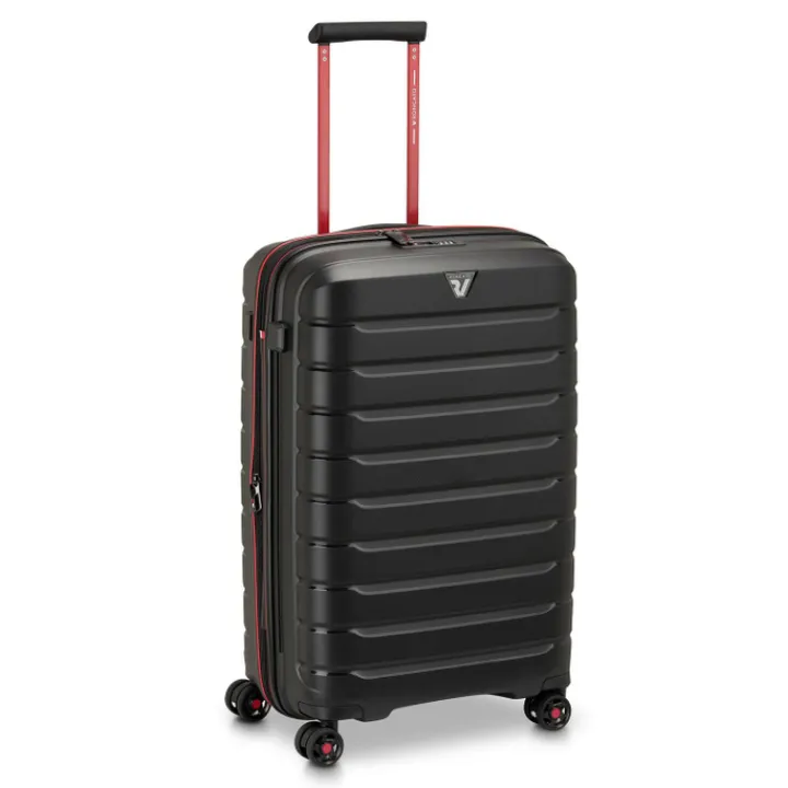 Reiskoffers|Harde Koffers>Roncato B-Flying Move Expandable Trolley 68 nero fumo
