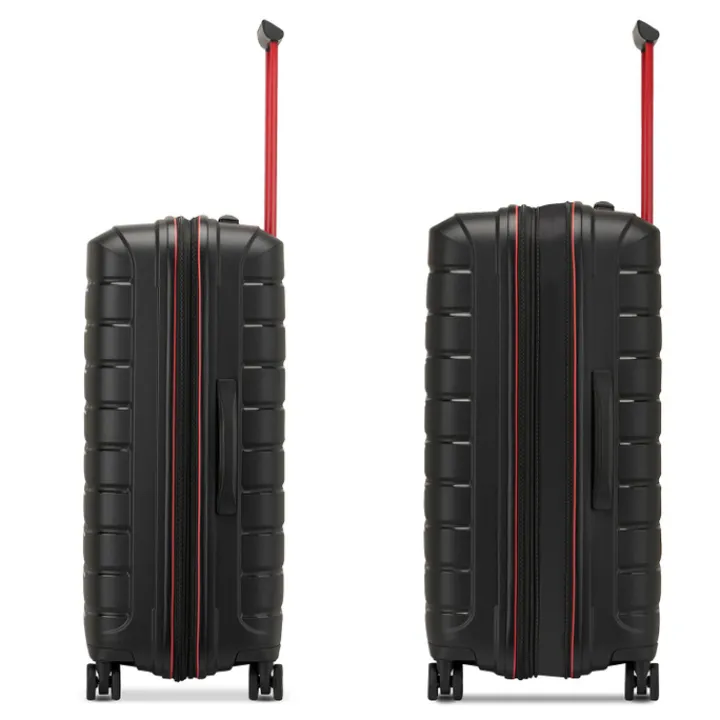 Reiskoffers|Harde Koffers>Roncato B-Flying Move Expandable Trolley 68 nero fumo