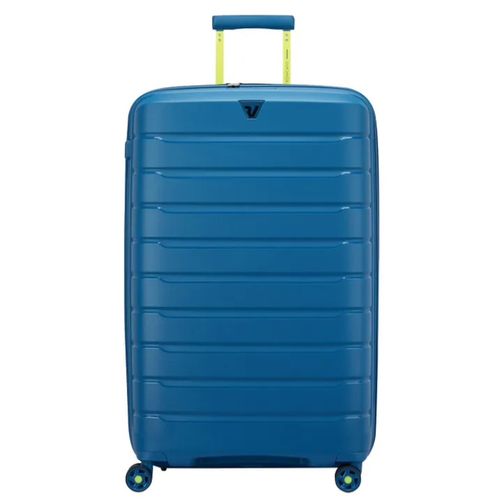 Reiskoffers|Lichtgewicht Koffers>Roncato B-Flying Move Expandable Trolley 78 blu laguna