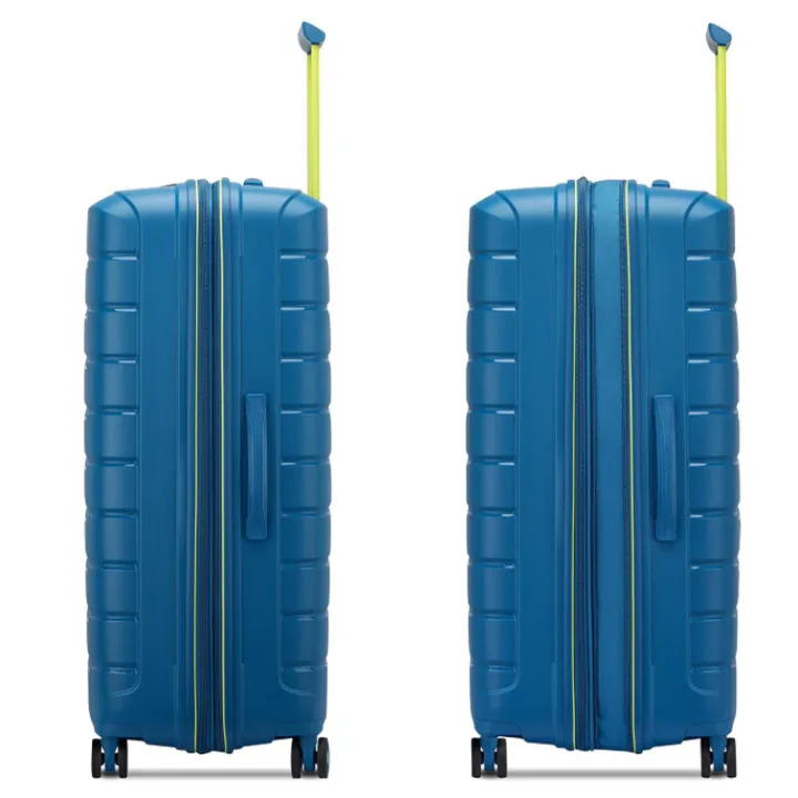 Reiskoffers|Lichtgewicht Koffers>Roncato B-Flying Move Expandable Trolley 78 blu laguna