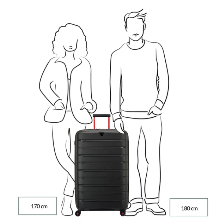 Reiskoffers|Lichtgewicht Koffers>Roncato B-Flying Move Expandable Trolley 78 brilliant green