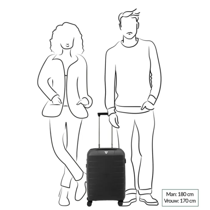 Transavia Trolleys|Ryanair Trolleys>Roncato Box Sport 2.0 Trolley 55 navy