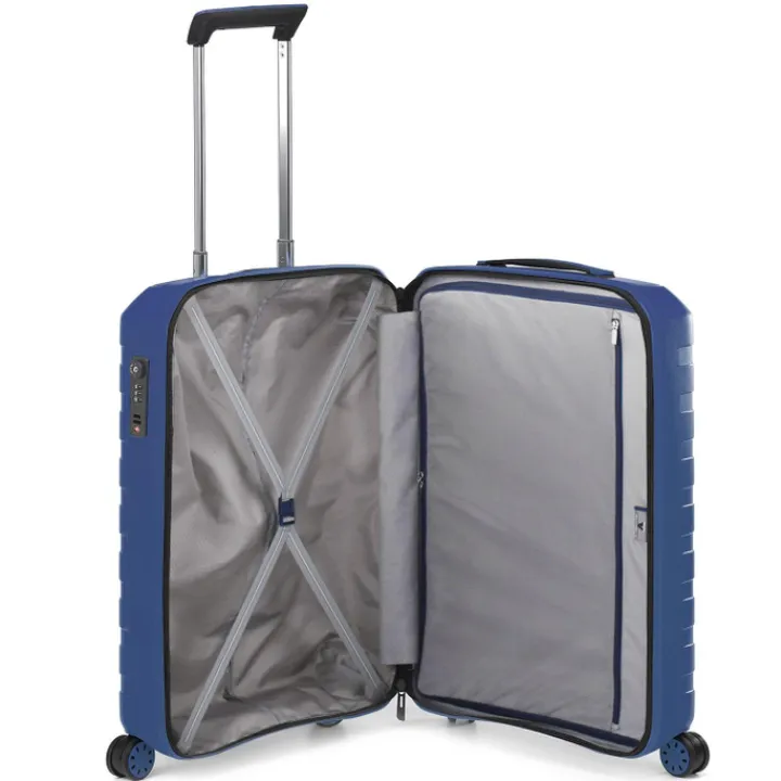 Transavia Trolleys|Ryanair Trolleys>Roncato Box Sport 2.0 Trolley 55 navy