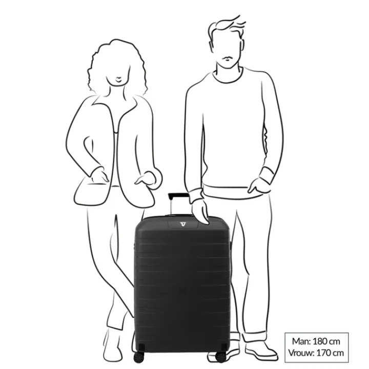 Reiskoffers|Lichtgewicht Koffers>Roncato Box Sport 2.0 Trolley 78 magenta