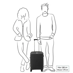 Transavia Trolleys|Ryanair Trolleys>Roncato Box Sport 2.0 Trolley 55 nero