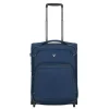 Transavia Trolleys|Ryanair Trolleys>Roncato Gateway 4 Wheel Cabin Trolley Expandable blue