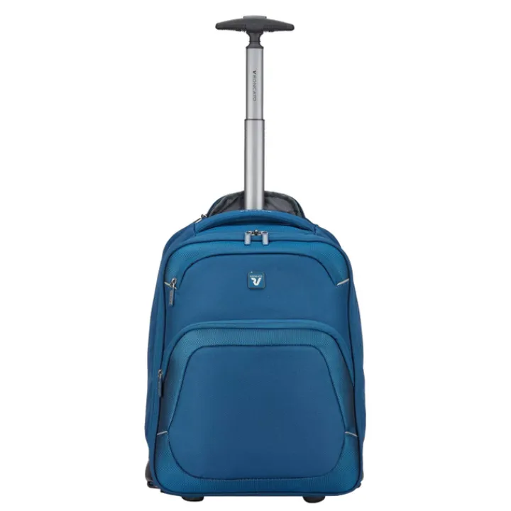 Rugzak Met Wieltjes|Kleine Reistassen>Roncato Gateway Cabin Trolley Backpack 17" blue