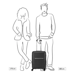 Transavia Trolleys|Ryanair Trolleys>Roncato Ibiza Cabin Trolley 55 verde militare